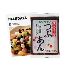 마에다가 MAEDAYA 조미료 팥소 개팥고물 200g* 24, 200g, 24개