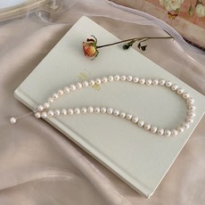 담수진주하트목걸이