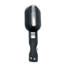 낚시저울 휴대용 물고기물고기 저울 Graters 스크레이퍼 청소 도구 긁기 장치 커버 홈 주방 요리 낚시 Kitc, 03 Black