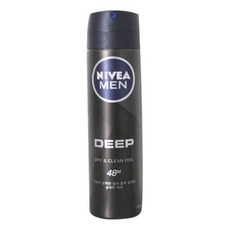 암케어 냄새 겨드랑이 데오트란트 NIVEA 니베아 맨 땀 스프레이 딥150ML *B!ust, 1개