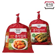[종가집] 총각김치1.8kg+파김치1kg