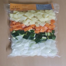 겟팜스 카레 야채 1kg 당일생산(냉동X), 1개