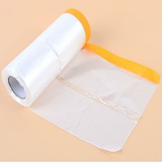 비닐 보양 테이프 페인트비닐 마스킹 비닐테이프 커버링테이프, 5개
