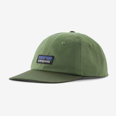 파타고니아 2024 FW P-6 레이블 트래드 캡 ( 38296P7DG ) 644345, ALL, (TNGR)그린