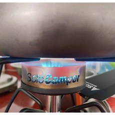 소토 레귤레이터 스토브 가스 버너 실버 블랙 ST-310MT, 방풍단열로 테이블(바람기어 제외)