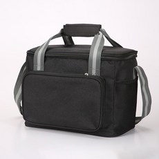 13L 절연 도시락 작업 피크닉 가방 자동차 쿨러 Bolsa Termica Loncheras Para Mujer, 검정색