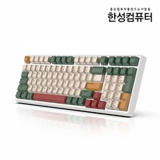 한성컴퓨터 OfficeMaster 염료승화 유무선 무접점 키보드, 일반형, CAMPING, GK896B