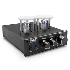 A.MINE Pyle 블루투스 튜브 앰프 스테레오 수신기 600W (PVTA20)123682, Mini Tube Amplifier