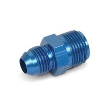 Earls 991950ERL Blue Anodized Aluminum Fuel Fitting Adapter Earls 991950ERL 파란색 양극 산화 알루미늄 연료 피팅 어댑터, 1개