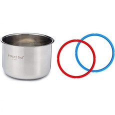 Instant Pot 인스턴트 팟 압력 밥솥 교체 윗 as 뚜겅 즉석냄비 IPPOTSS30460 정품 스테인레스 내부조리냄비 6쿼트 실링링 – 2팩