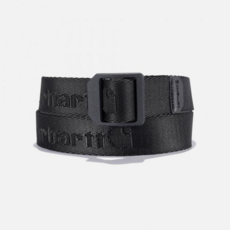 칼하트 칼하트 (A0005661) 키즈 나일론 웨빙 레더락 벨트 BLACK