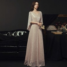 검은색웨딩드레스
