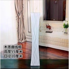 라탄 철제 심플 도자기 화병 거실 드라이 플라워 데코 데코 큰 나무의 북유럽-14506, 11.화이트[밀도판 재료]