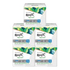 [최저가] 화이트 에코프레시 울트라슬림 대형 16P X 5팩