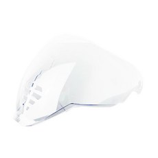 ANSUNDA IC-06 헬멧 바이저 교체 ICON Airflite 헬멧용 착색 모터사이클 페이스 실드 선쉴드(진한 검정)113499, 투명
