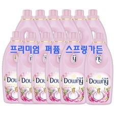 다우니 섬유유연제 프리미엄 퍼퓸 스프링가든 러브 1L X 12개 (1박스), 1개