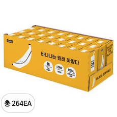 바나나는원래하얗다 우유, 190ml, 264개