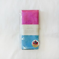 체크스토리 양단보자기 전통보자기 설날명절 명절보자기 선물포장 어버이날 추석 과일포장, 1개, 분홍하늘