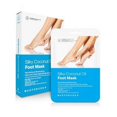 매드포코스 촉촉한 실키 코코넛 오일 풋마스크, 10개입, 1개, 16ml