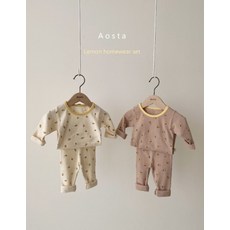 21s 봄신상 아오 레몬실내복 2color