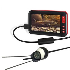 부품 터치 스크린 수중 낚시 카메라 HD 내시경 USB 안드로이드 C 타입 릴 브래킷 포함 3 인 1 케이블 4., Only 10m cable