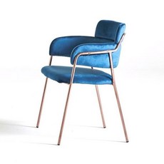  GC301 블루 벨벳 디자인 암체어, FREE, 기본 