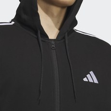 아디다스 ADIDAS 남자 후드집업 남녀공용 후드집업 루즈핏 후드집업 삼선후드집업 캐쥬얼집업 커플후드집업 에센셜+루즈 핏 3S 프렌치 테리 풀집 후디 JW6924