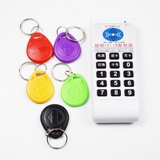 ic id 리더 라이터 1356mhz 125khz 복사기 nfc rfid 지원 9 주파수 5pcs t5577 쓰기 가능 키 카드, 기본