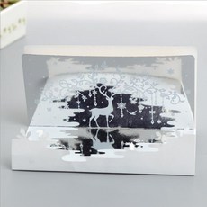 1pc 크리 에이 티브 생일 구정 추수 감사절 카드 봉투 꿈 거울 인사말 카드 크리스마스 생일 선물