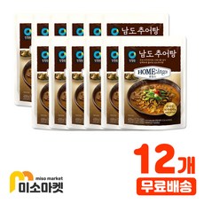 청정원 남도추어탕, 450g, 12개