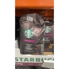 코스트코 스타벅스 카페 베로나 다크 원두 커피 1 13kg, 90g, 1개