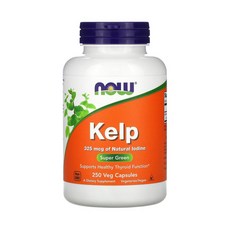 나우푸드 켈프 25베지캡슐 Kelp 녹색 채소 해조류 Algae, 25개, 25정