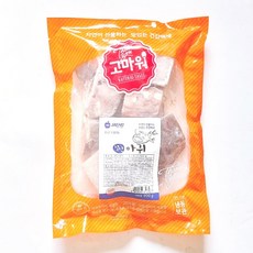 손질 토막 절단 아귀 아구찜 손질아구, 4개, 900g