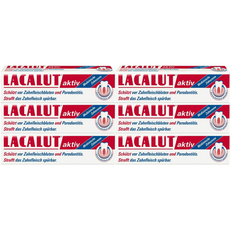 Lacalut Active Fluoride Toothpaste 독일 라카루트 액티브 100ml 치약, 6개