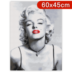 마릴린먼로보석십자수