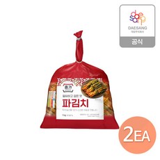 [종가] 파김치 2kg(1kg+1kg), 2kg, 2개