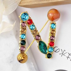 ch알파벳브로치