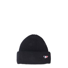 Maison kitsunE Knitted Hat FW20 DU06120KT1022BLACK