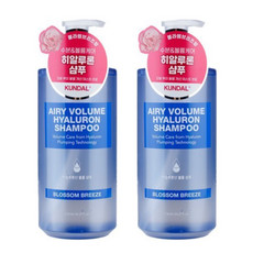 쿤달 히알루론 에어리 볼륨 샴푸 블라썸브리즈향, 2개, 718ml