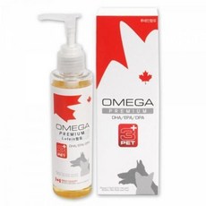 도리파이 오메가3 플러스 펫 140 ml 캐나다 물개오일 강아지 고양이 피부 모발영양제