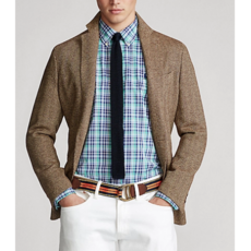 [해외]Polo Ralph Lauren Men's Custom Fit Performance Shirt 폴로 랄프 로렌 커스텀 핏 퍼포먼스 체크무늬 셔츠 520707