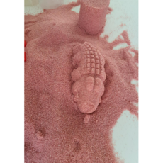 CF무균 뭉처지는 색코팅 호주청정 자연규사모래 3kg 어린이 모래놀이 컬러모래 인체무해, 옐로우