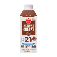 서울우유 프로틴 에너지 초코 240ml x 18팩