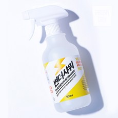 썬더샤워 99.9%살균 알칼리이온수 과일 야채 세정제, 3개, 500ml