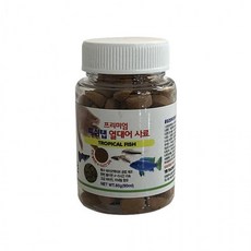 프리미엄 피쉬탭 부착형 열대어 사료60g, 1개