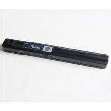 iScan 휴대용 펜 스캐너 미니 핸드 무선 포터블 스캐너 A4 스캔, 블랙 + 16G 메모리 카드