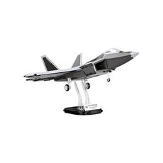COBI Armed Forces Lockheed F-22 Raptor Black & White, one option, one option, 1개