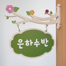 문패 반패 나무문패 유치원문패 교실문패 자작나무문패, 1, A