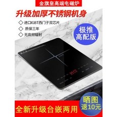 인덕션 전기레인지 미니 비스포크 1구 2구 가정용 레인지별 고출력 3500w 상업용, 01 프리미엄 인덕션 3500W
