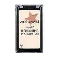 Wet n Wild Mega Glo 하이라이트 플래티넘 바 실버 6g, 1개 - 플래티늄바